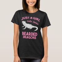 Pet Animal  Women Just A Girl Who Loves Bearded Dr