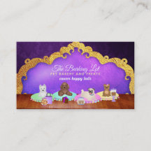 Pet Bakery Business Cards