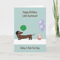Pet Birthday for Dachshund