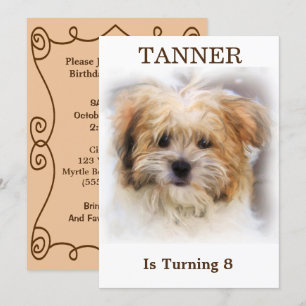 Pet Birthday Party Invitation