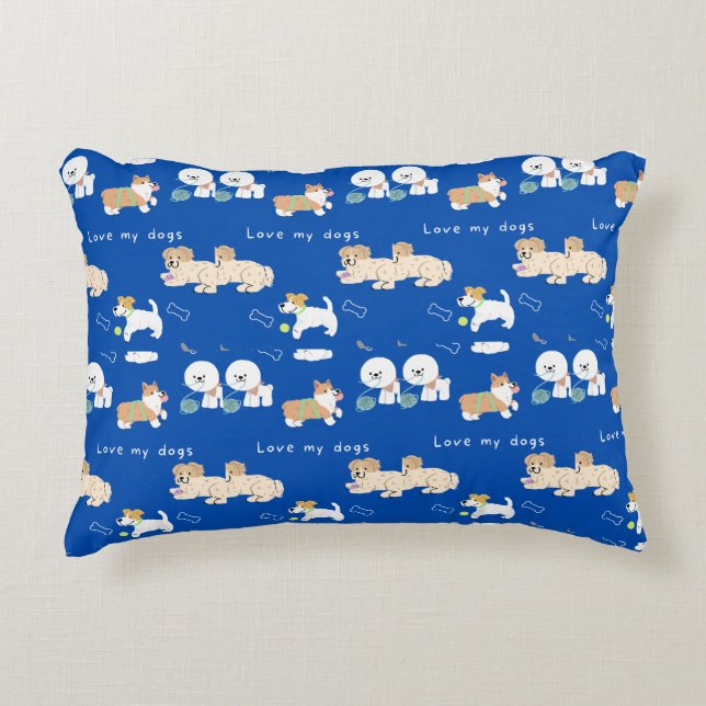 pet blanket decorative cushion (Front)