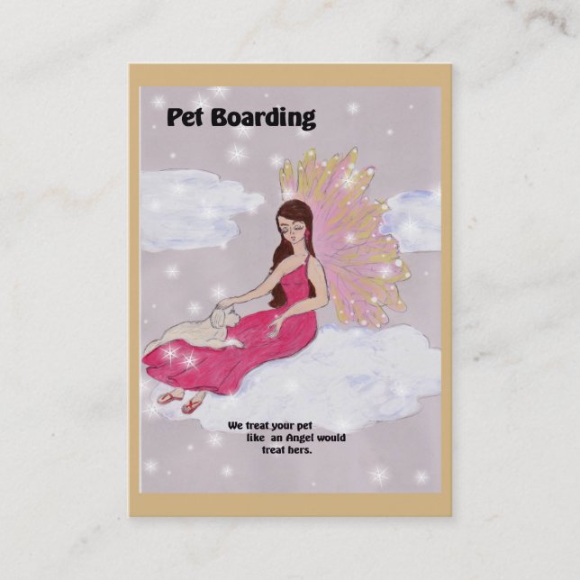 Pet Boarding Business Card (Front)
