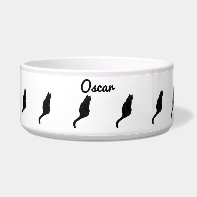 Pet Bowl Black cat (Front)