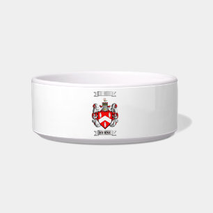 Pet Bowl Byrne Surname And Shield
