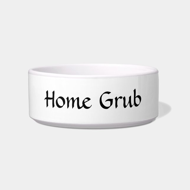 PET BOWL CERAMIC STYLE DESIGN (Front)