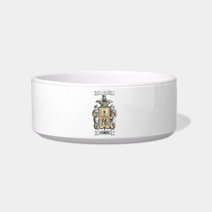 Pet Bowl Chen Family Surname And Shield