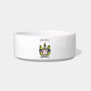Pet Bowl Doyle Surname And Shield