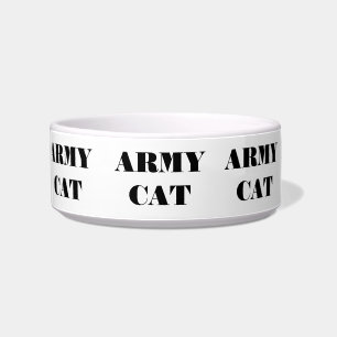 Pet Bowl Navy Cat