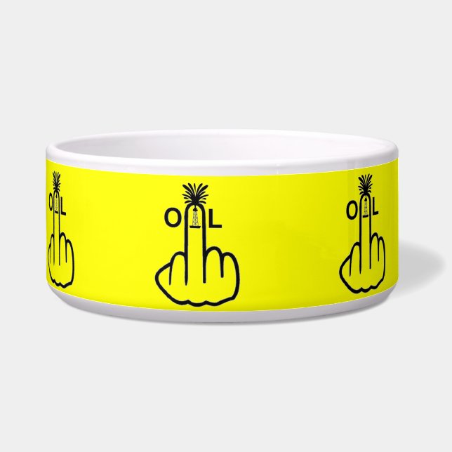 Pet Bowl Oil Flip (Left)