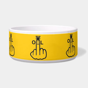 Pet Bowl Oil Flip