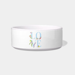 Pet bowl or cereal bowl