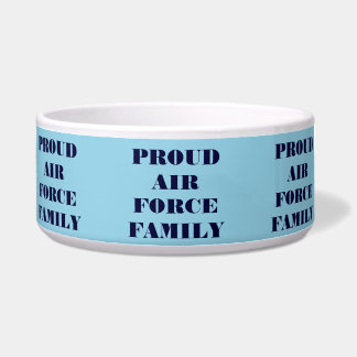 Pet Bowl Proud Air Force Family