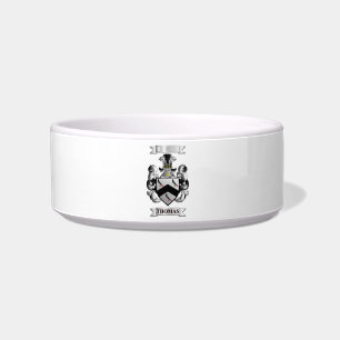 Pet Bowl Thomas Family Surname And Shield