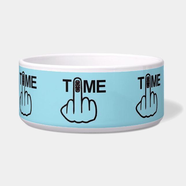 Pet Bowl Time Flip (Left)