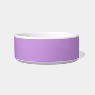 Pet Bowl with Lavender Background