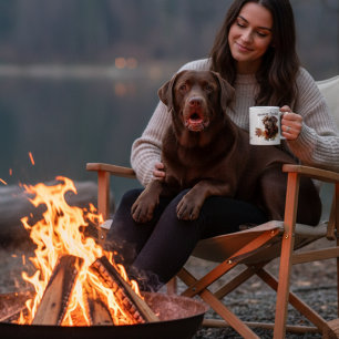   PET Browns ''Morning Tea with My Labrador '' Mug