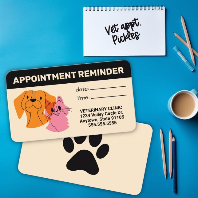 Pet Business Appointment Card (Creator Uploaded)