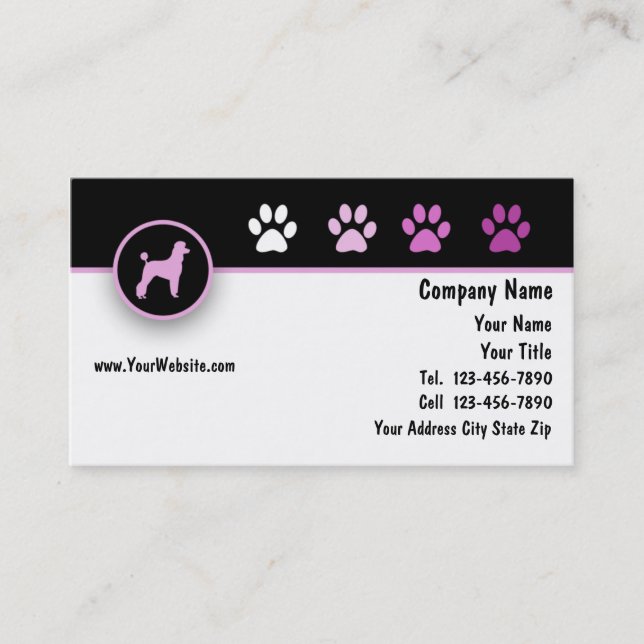 Pet Business Cards (Front)
