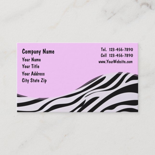 Pet Business Cards (Front)