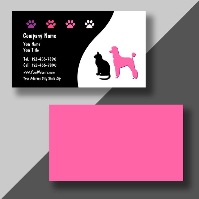 Pet Business Cards (Creator Uploaded)