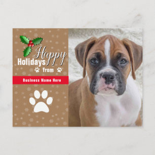 Pet Business Christmas Postcards - Photo