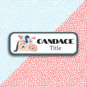 Pet Business Name Tag