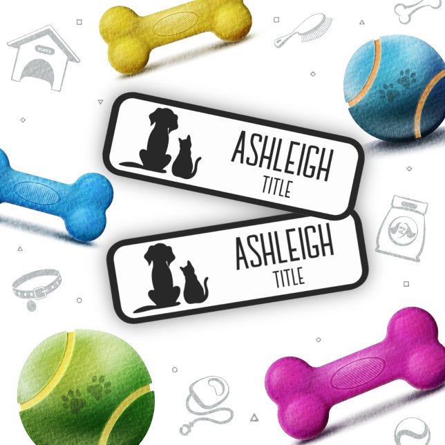 Pet Business Name Tag (Creator Uploaded)