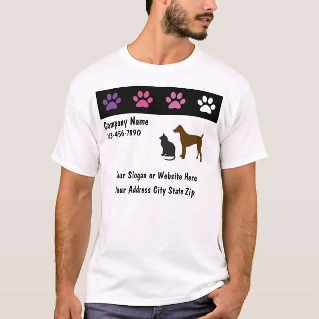 Pet Business Tee Shirt (Front)