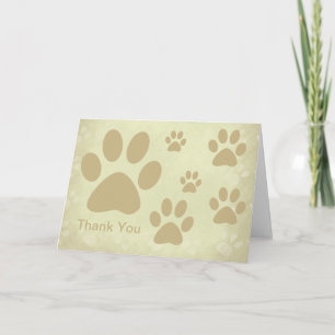 Pet Business Thank You Cards