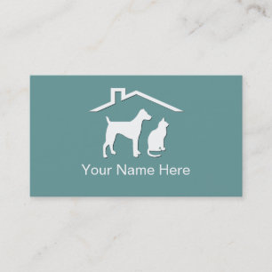 Pet Care Business Cards