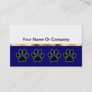 Pet Care Business Cards