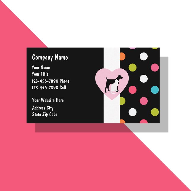 Pet Care Business Cards (Creator Uploaded)