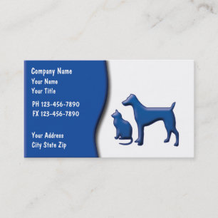 Pet Care Business Cards