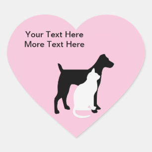 Pet Care Business Stickers