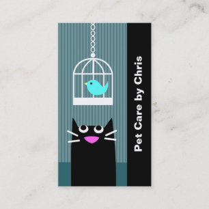 Pet Care Professional Business Card