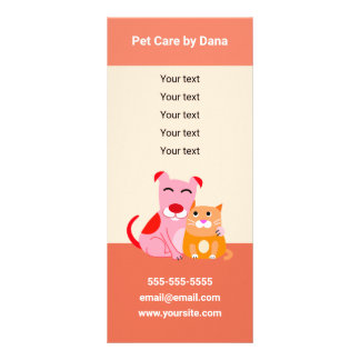 Pet Care Rack Card
