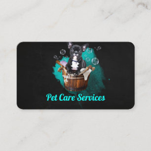 Pet Care Services / Pet Salon Business Card