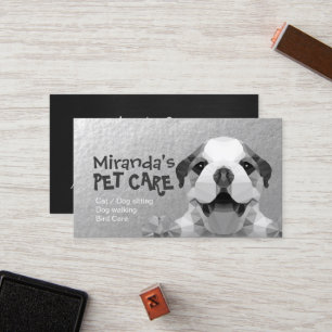 Pet Care Sitting Bathing & Grooming Loyalty Punch