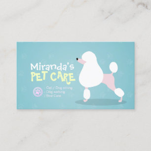 Pet Care Sitting Bathing & Grooming Loyalty Punch