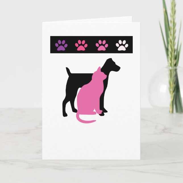 Pet Care Thank You Cards (Front)