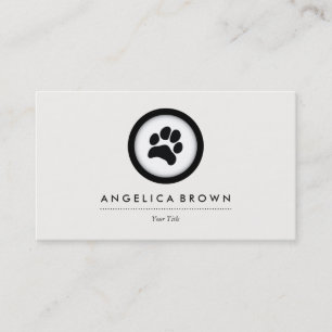 Pet Care Veterinarian Business Card
