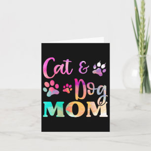 Pet Cat Dog Mum Shirt For Women Card