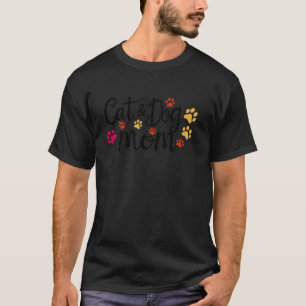 Pet Cat Dog Mum Women Mothers Day Puppy Kitty T-Shirt