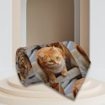 Pet Cat Dog Photo Personalise Custom Photo Tie<br><div class="desc">This design was created though digital art. It may be personalised in the area provided by changing the photo or adding words. Contact me at colorflowcreations@gmail.com if you with to have this design on another product. Purchase my original abstract acrylic painting for sale at www.etsy.com/shop/colorflowart. See more of my creations...</div>