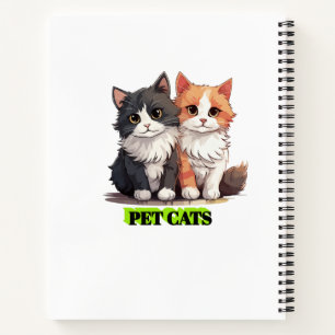 pet cats notebook
