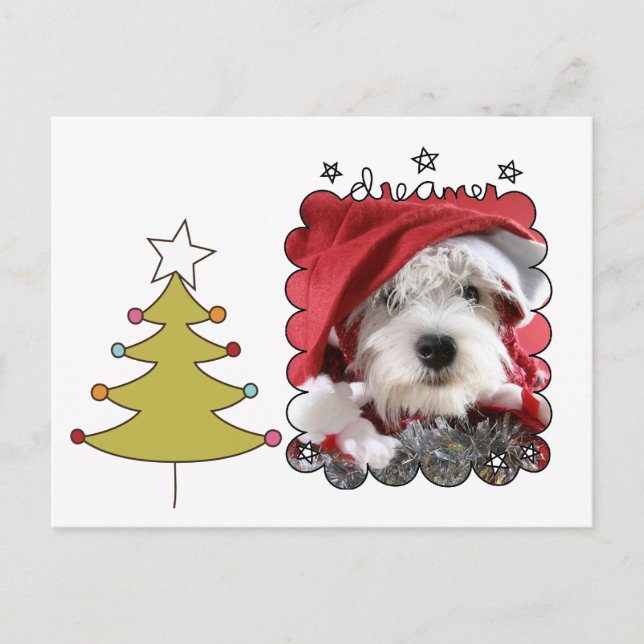 Pet Christmas Photo Card (Front)