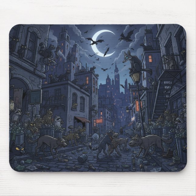 Pet City Mouse Mat (Front)