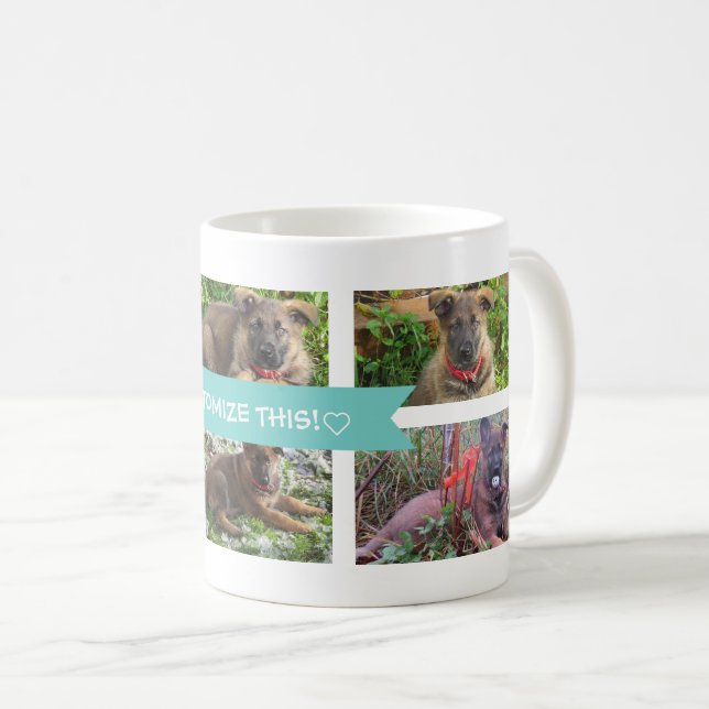 Pet Collage Photo Mug (Front Right)