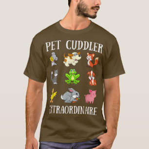 Pet Cuddler Shirt - Mouse Dog Fox Frog Cat Rabbit