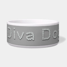 Pet Diva Dog water bowl or Food Dish